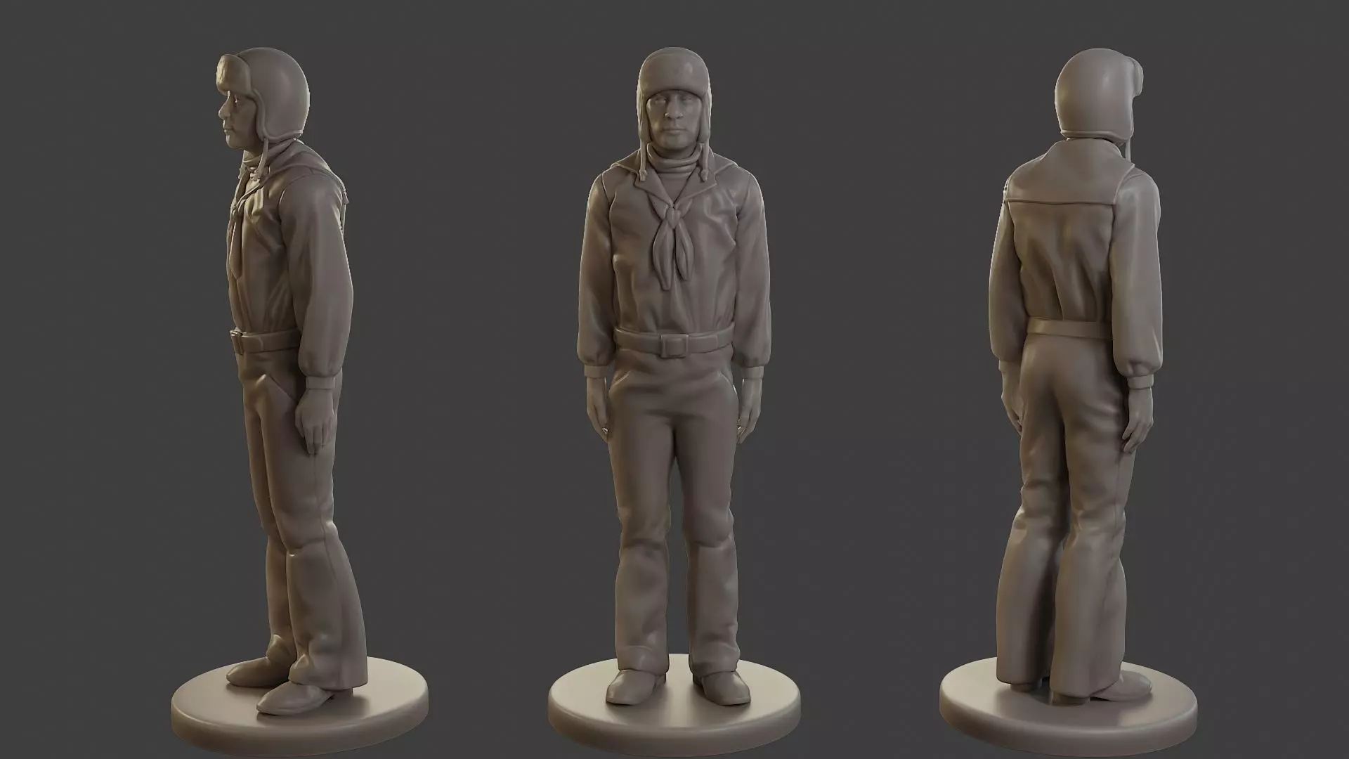 1900 Antartic Sailor ANS1 004 3D print model_0