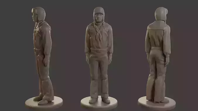 1900 Antartic Sailor ANS1 004 3D print model