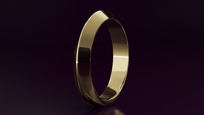 plain Ring N09 Free 3D print model