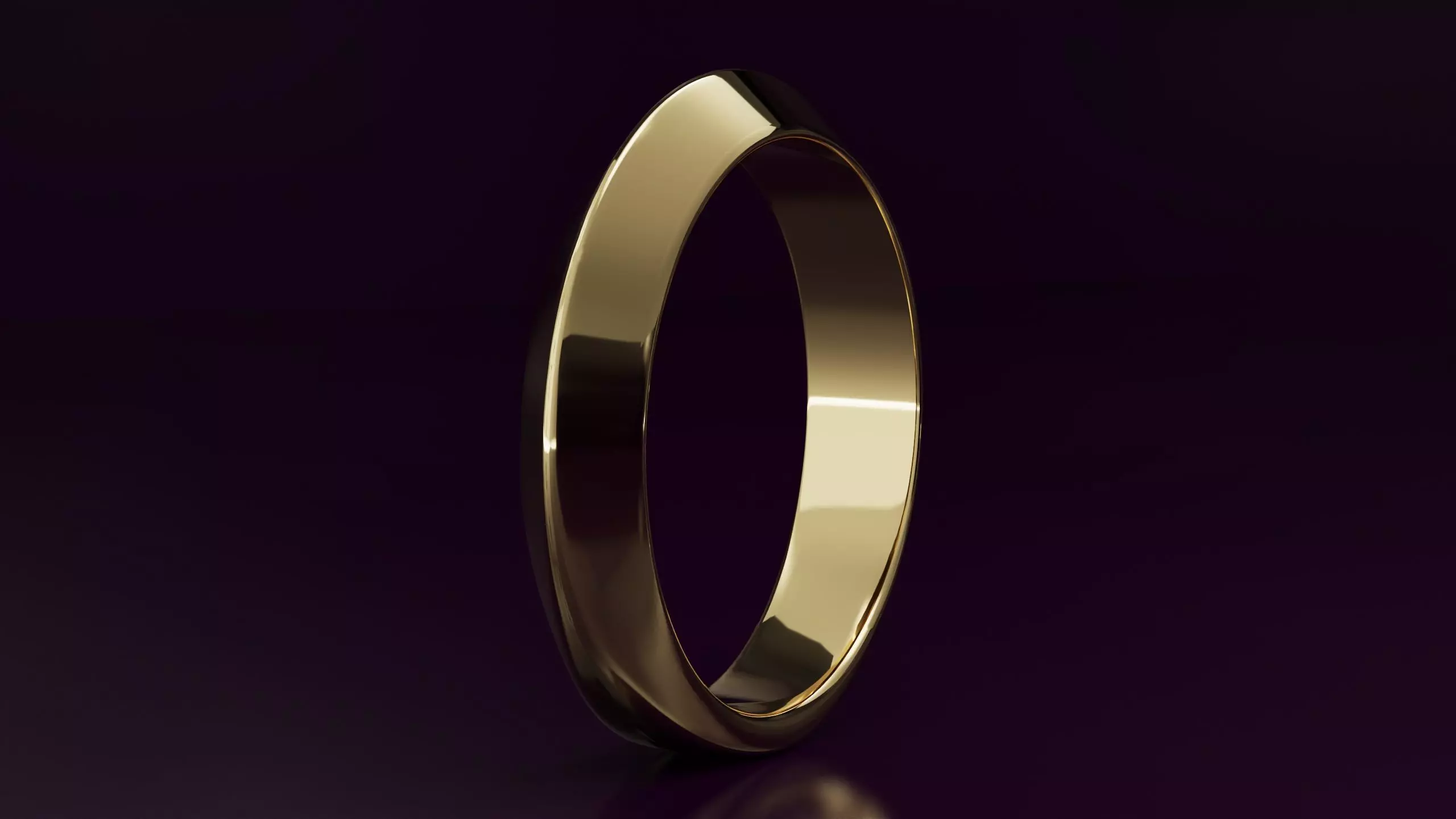 plain Ring N09 Free 3D print model