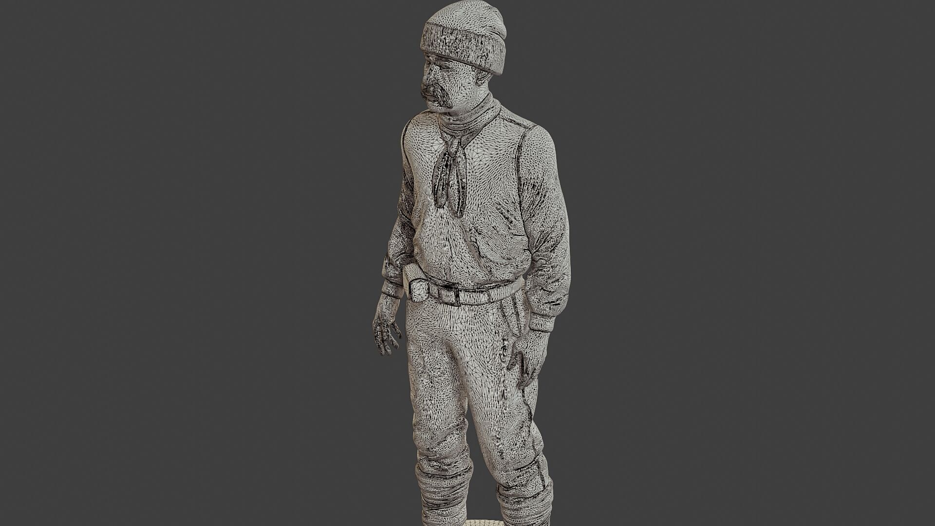 1900 Antartic Sailor ANS1 006 3D print model_12