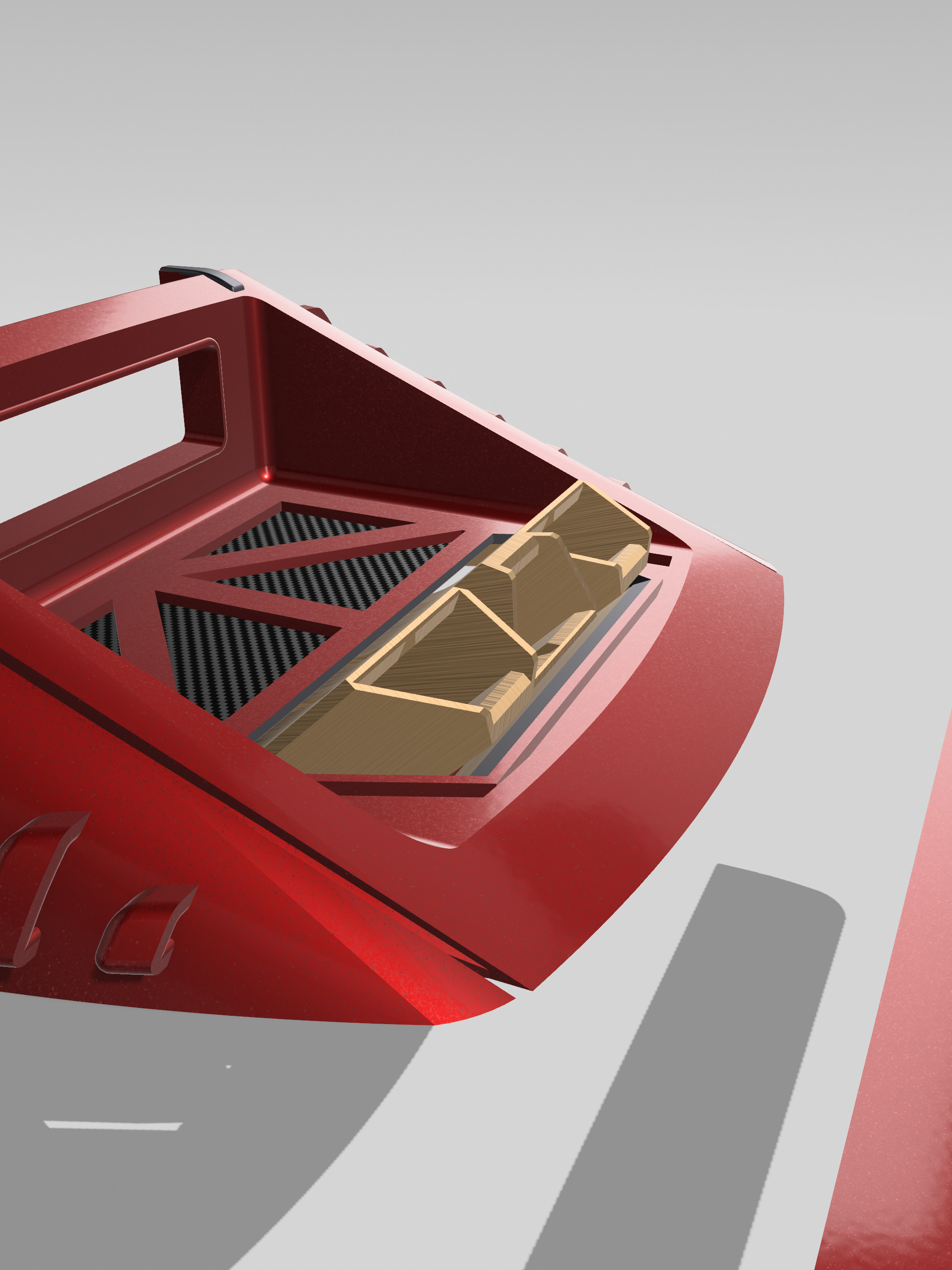 Cyberpunk Widebody extension kit for RX7 3D print model_5