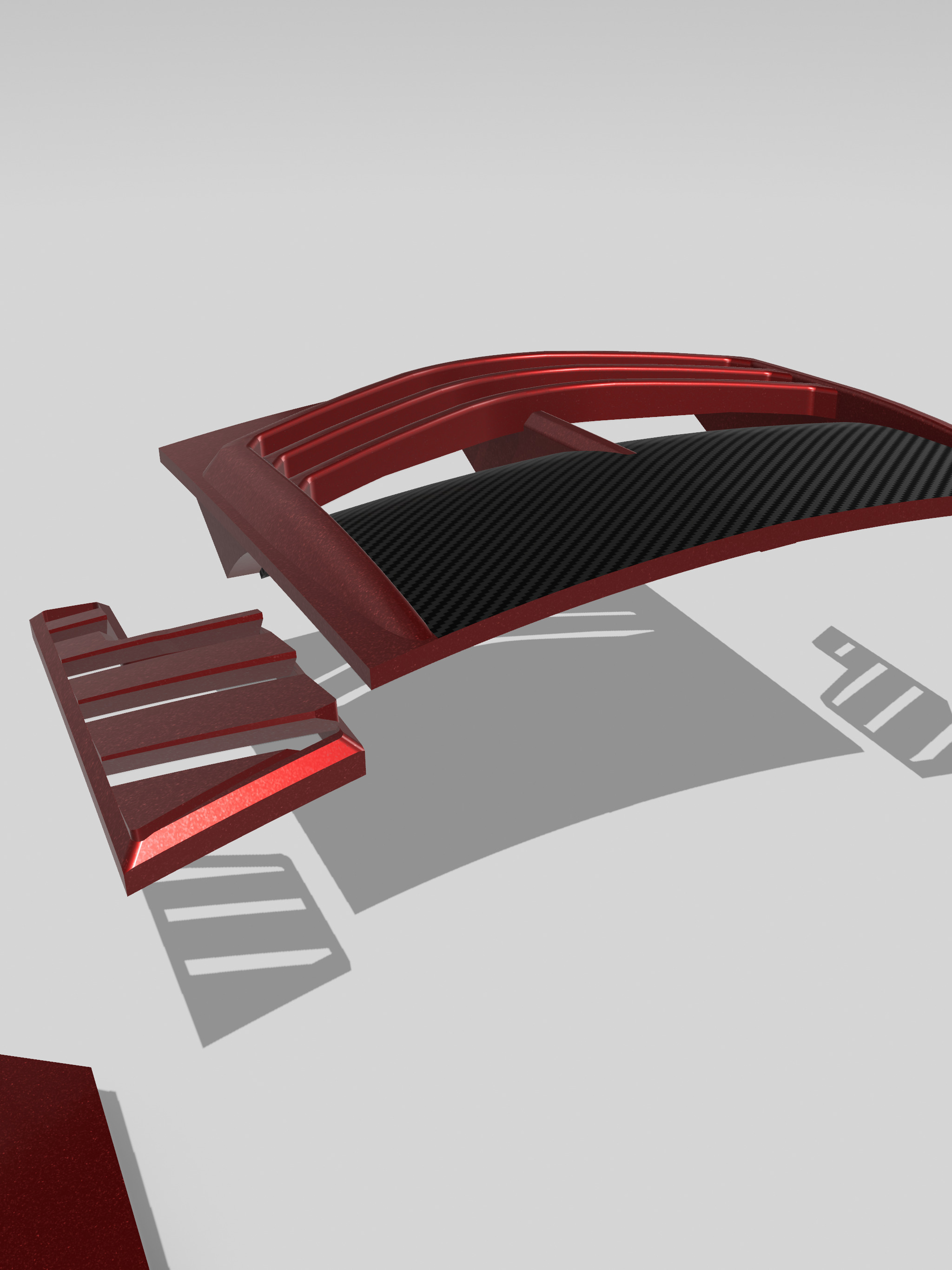 Cyberpunk Widebody extension kit for RX7 3D print model_9