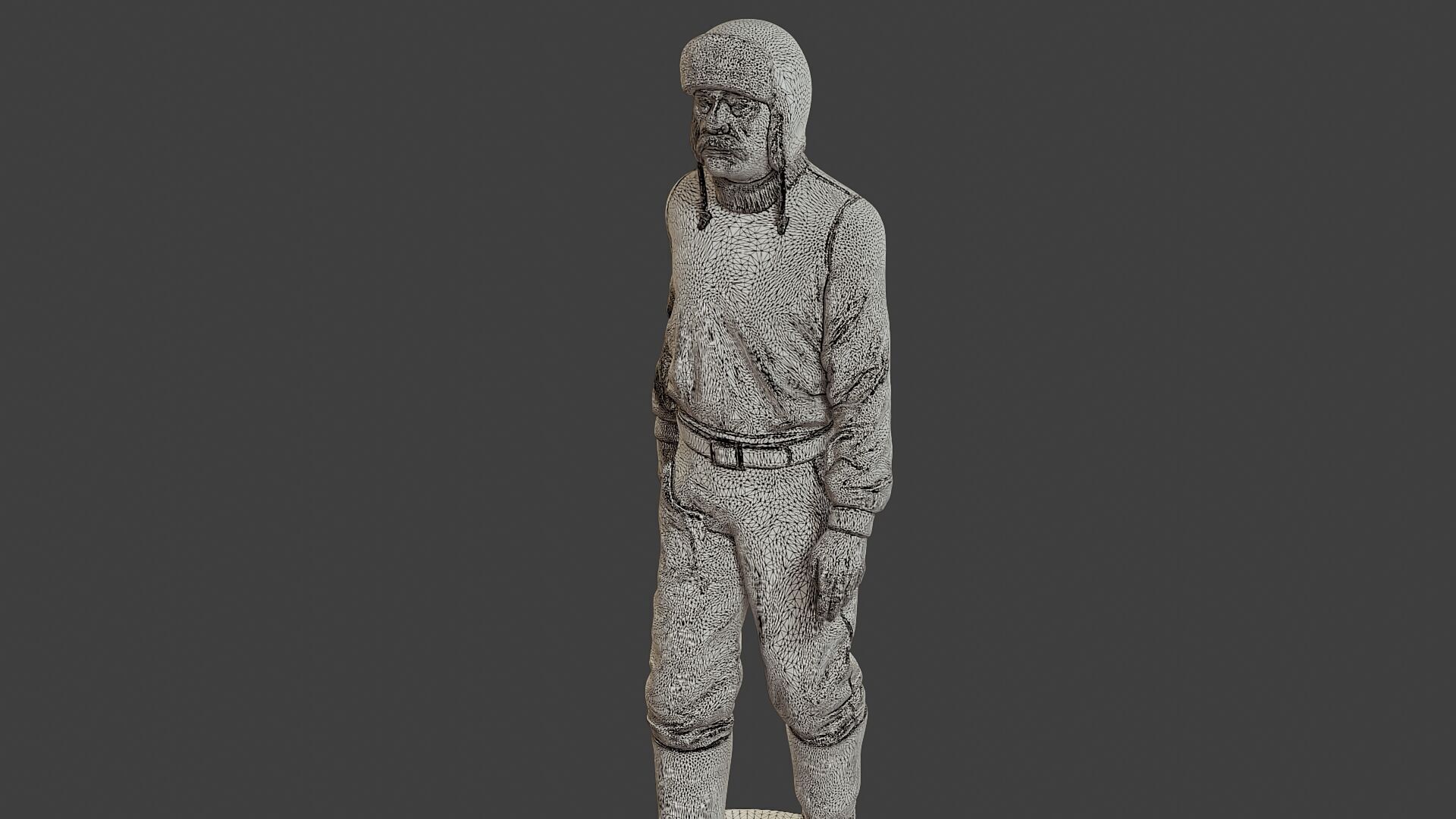 1900 Antartic Sailor ANS1 007 3D print model_12