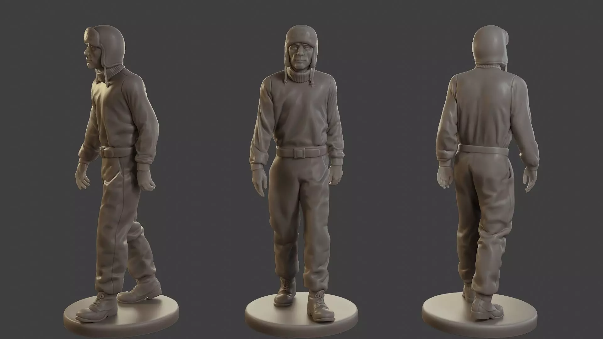 1900 Antartic Sailor ANS1 008 3D print model_0