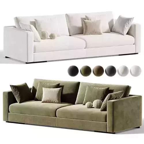 MAGNUM 3 seater sofa By Flexform