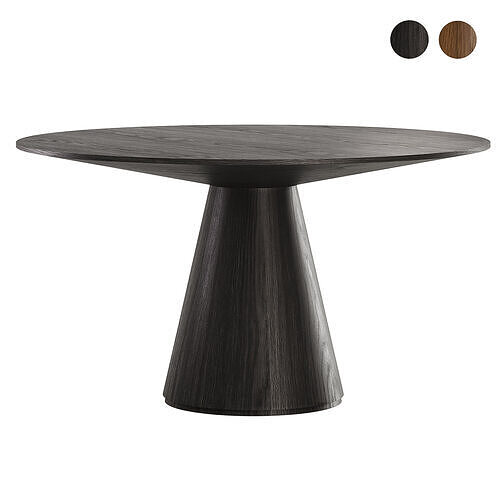 royal dining table 3D model 2