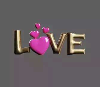 Love Logo Balloon 