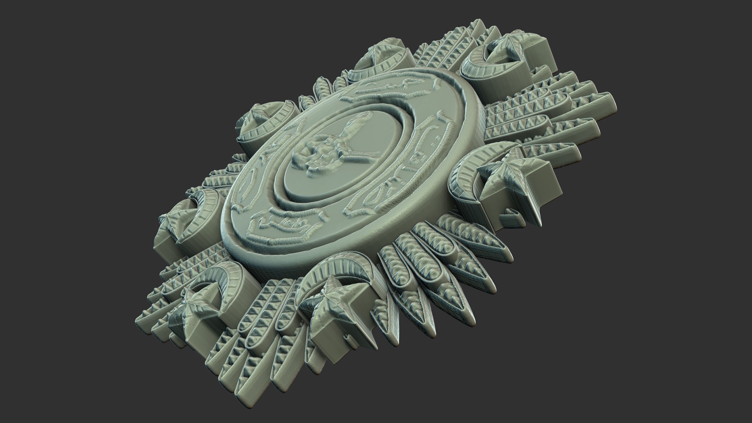 Order of the Medjidie Medal 3D print model_17