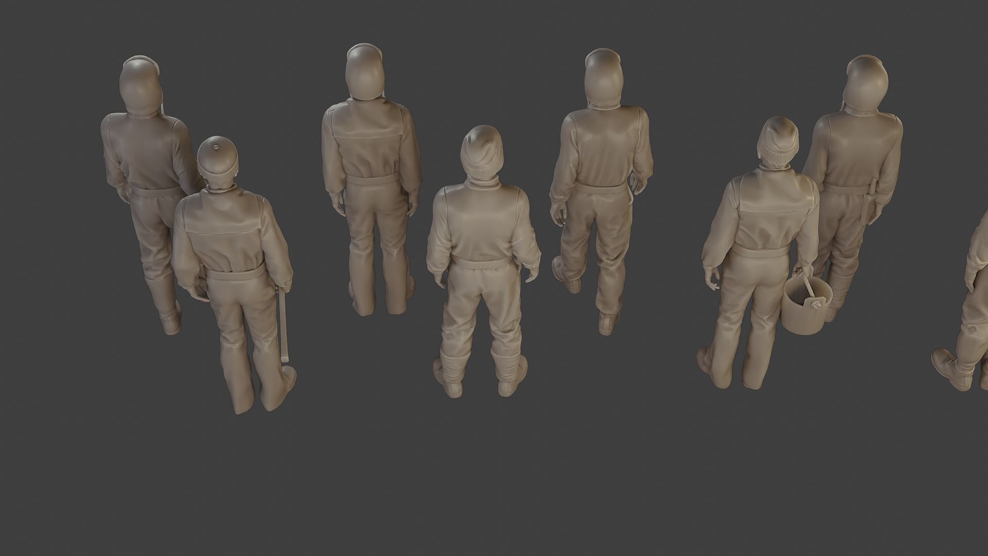 1900 Antartic Sailor ANS1 Pack 1 3D Model Collection_18