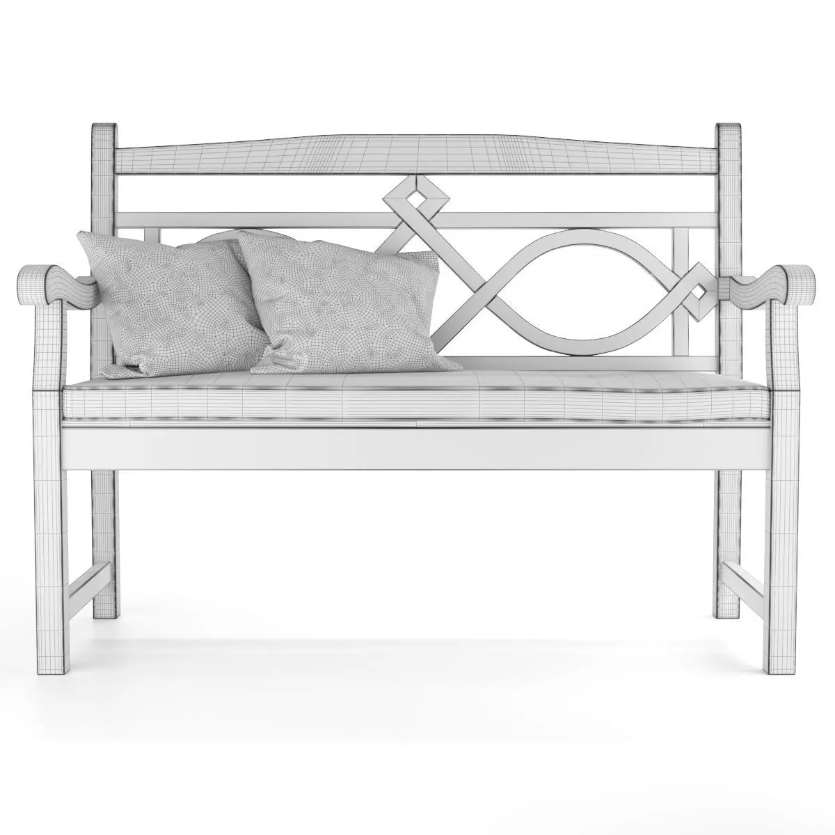 CHELSEA BENCH 3D model_3