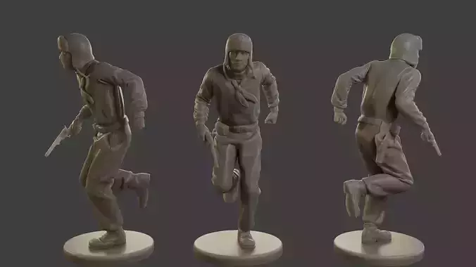 1900 Antartic Sailor ANS1 010 3D print model