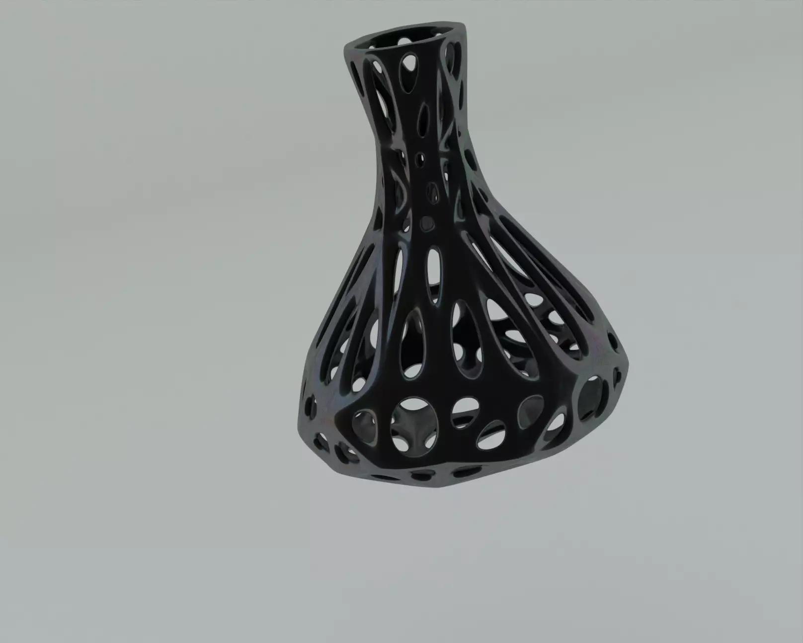 Elegant Voronoi Vase - 3D Printable Decorative Model 3D print model