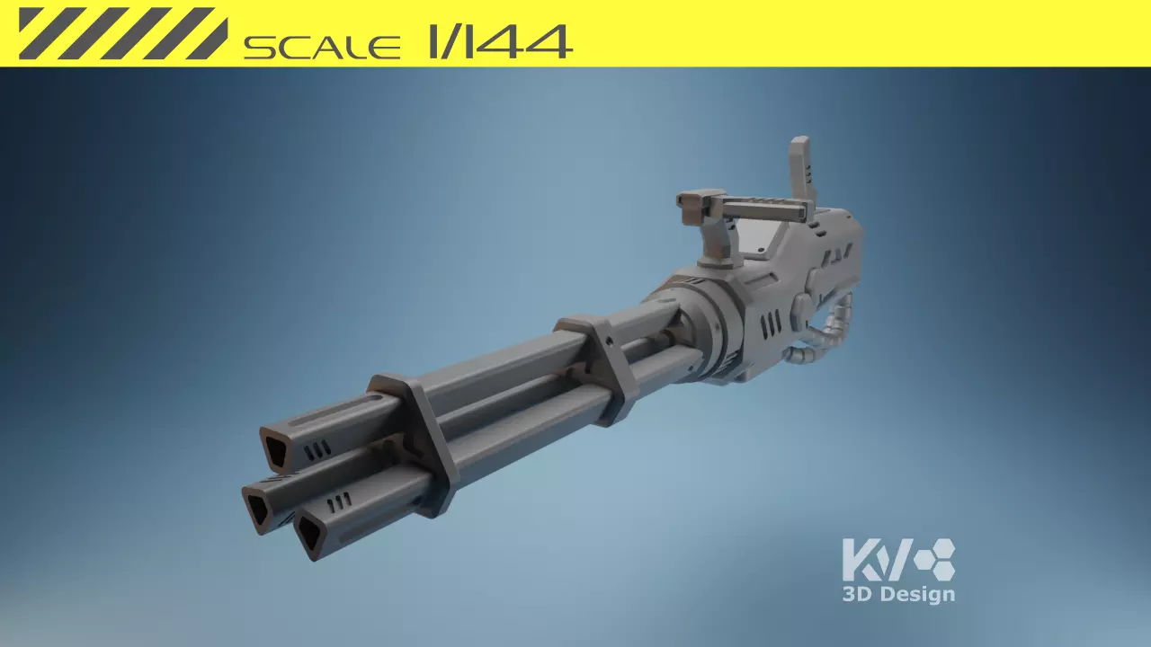 KV-Sci-Fi Weapon-004 3D print model