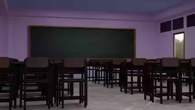 Classrooms of students in Thailand