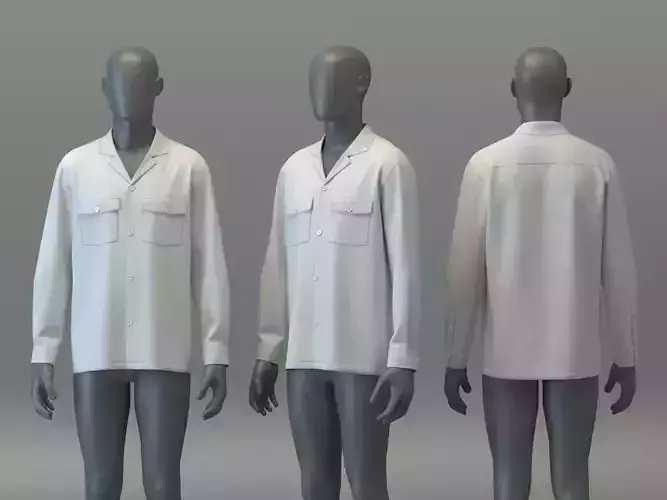 LS Camp Collar Shirt