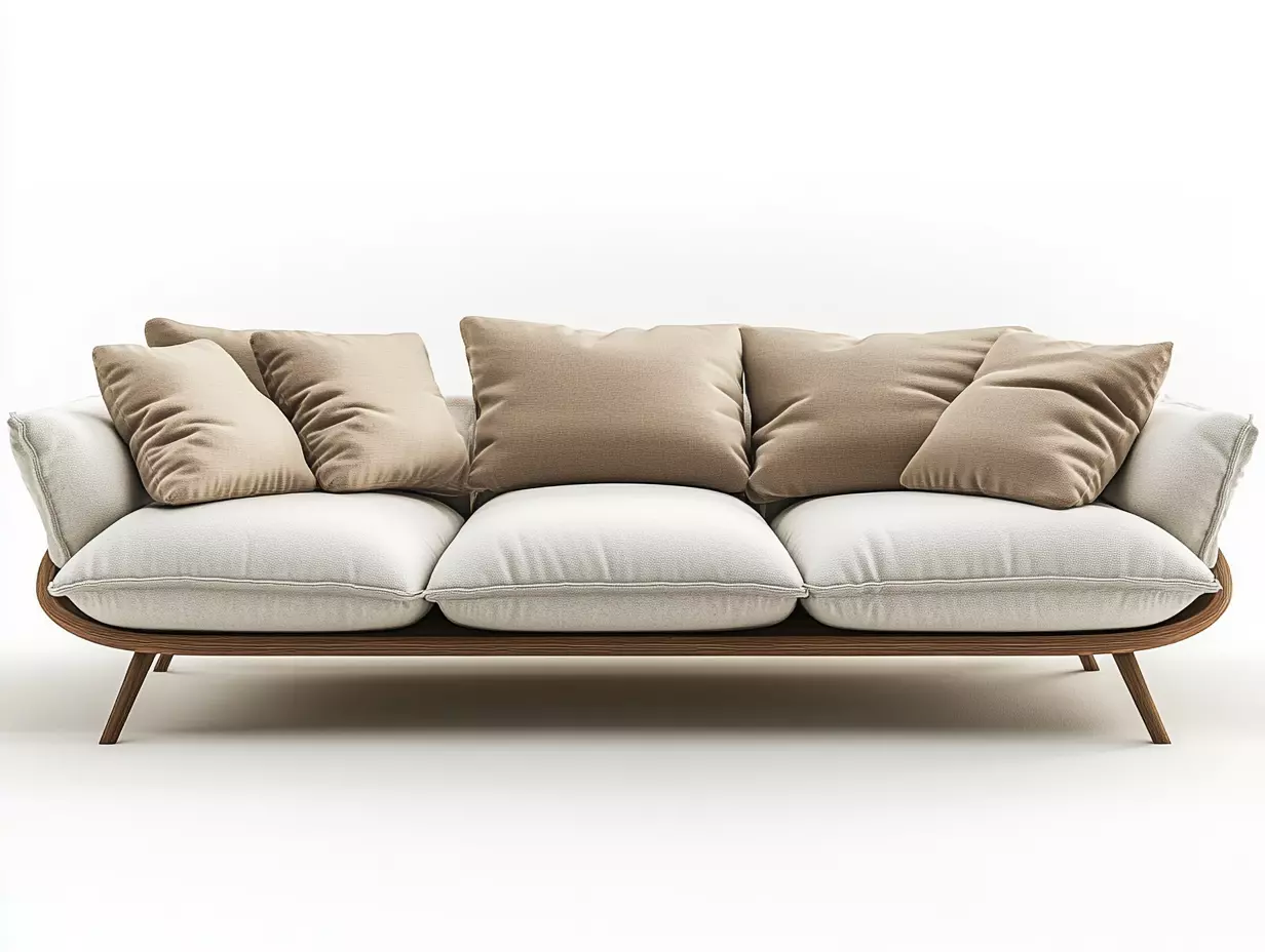 Modern Sofa 3 3D model_0
