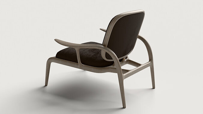 Eileen armchair 3D model 7