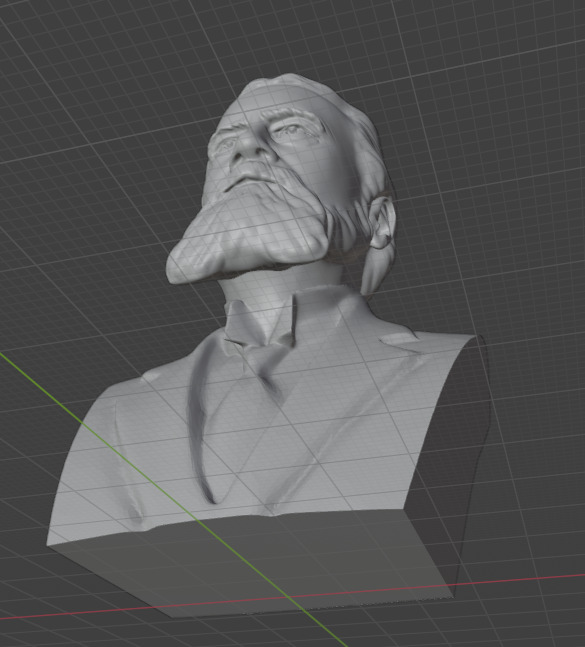 Charles Sanders Peirce 3D print model_4