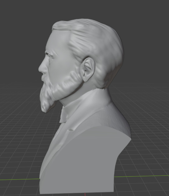Charles Sanders Peirce 3D print model_22
