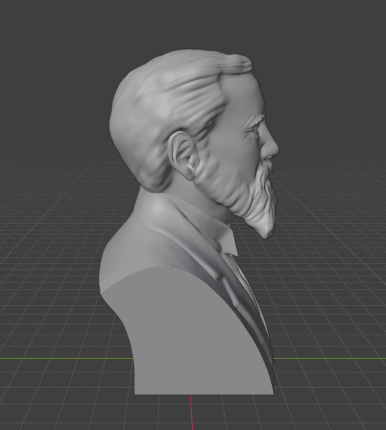 Charles Sanders Peirce 3D print model_18
