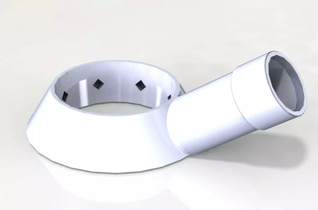 DRILLING DUST COLLECTOR 3D print model