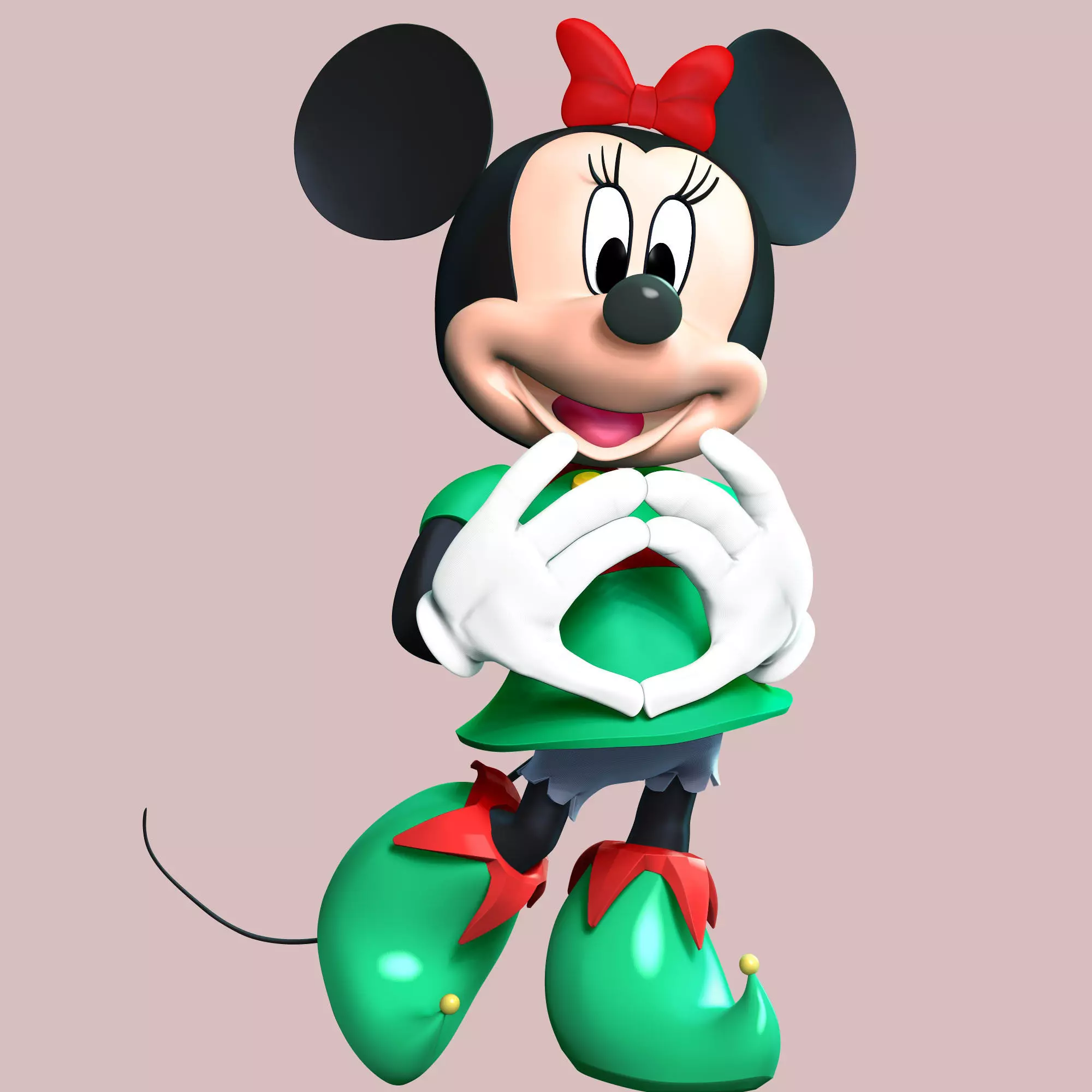 Minnie Hearts Everyone 3D print model