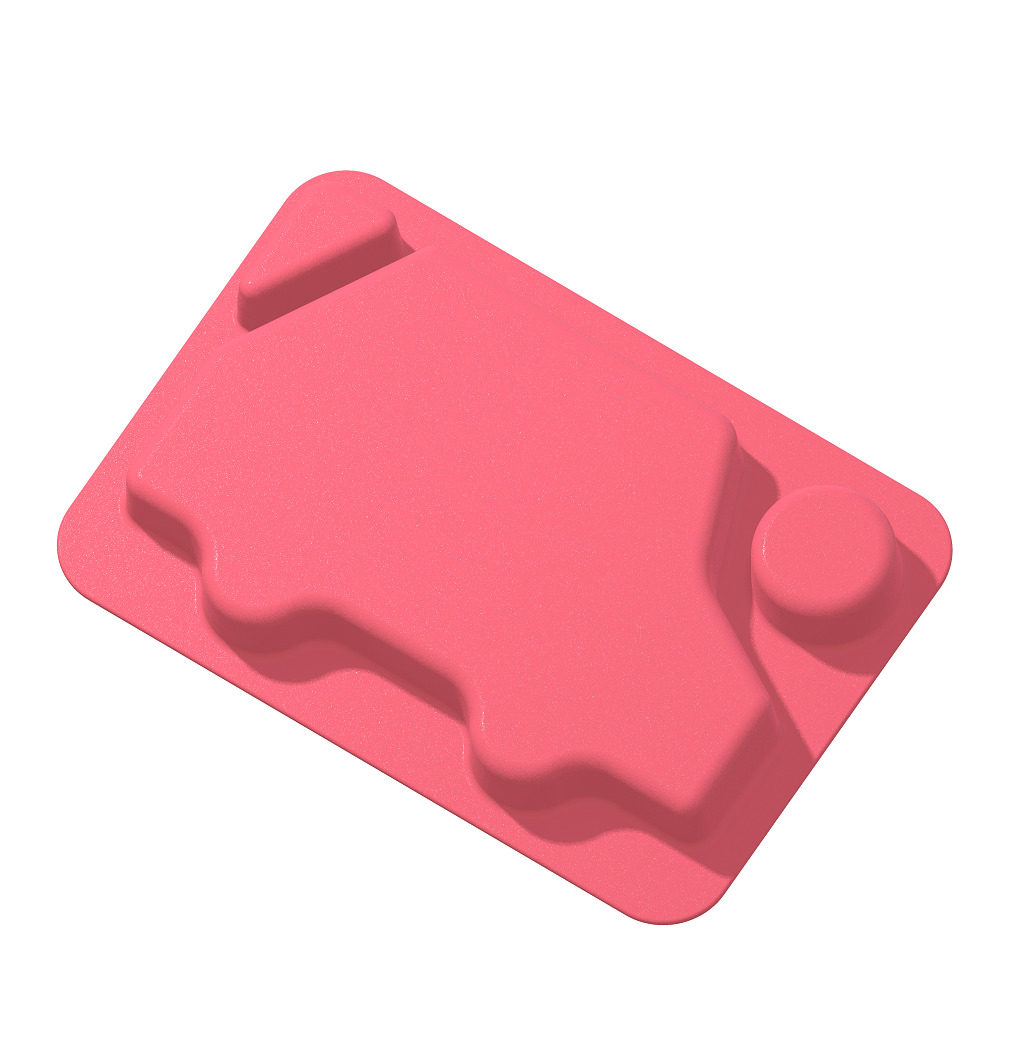 Kids Car Dinner Plate 3D print model_3