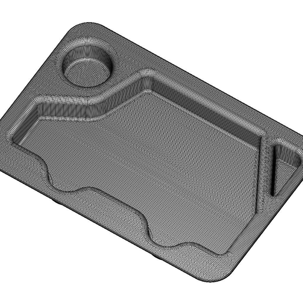 Kids Car Dinner Plate 3D print model_4