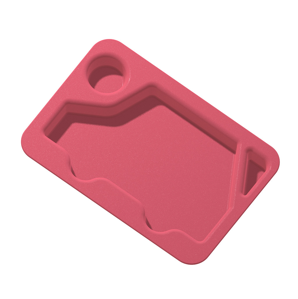 Kids Car Dinner Plate 3D print model_0