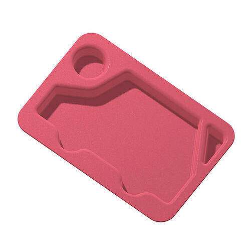 Kids Car Dinner Plate 3D print model