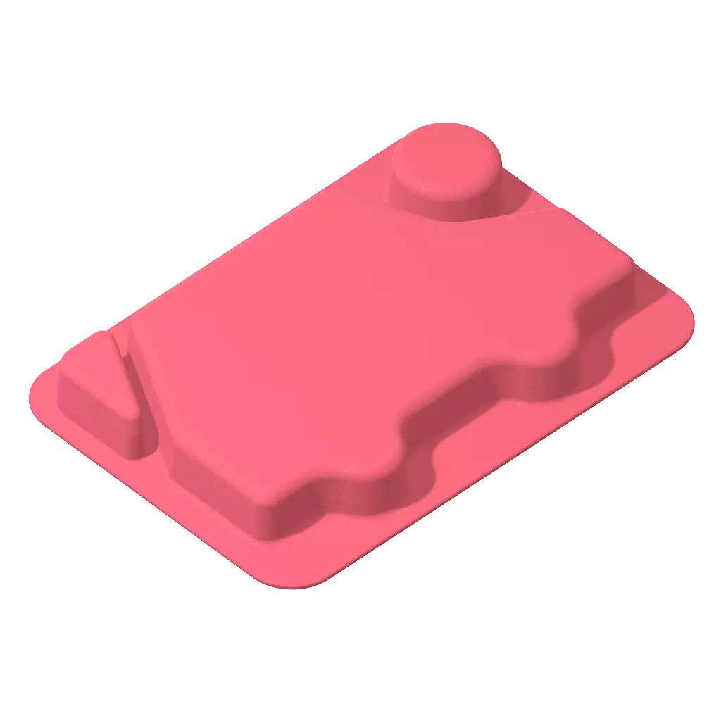 Kids Car Dinner Plate 3D print model_1