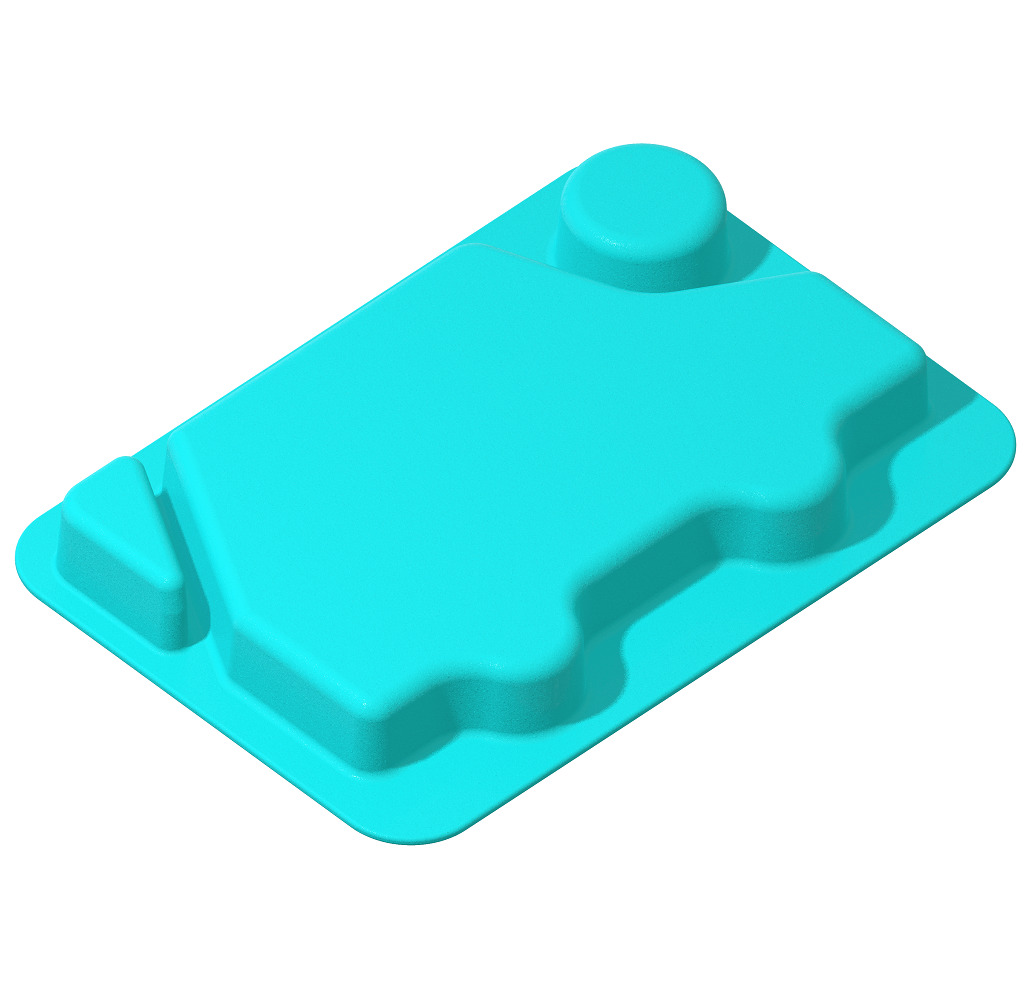 Kids Car Partition Plate 3D print model_2