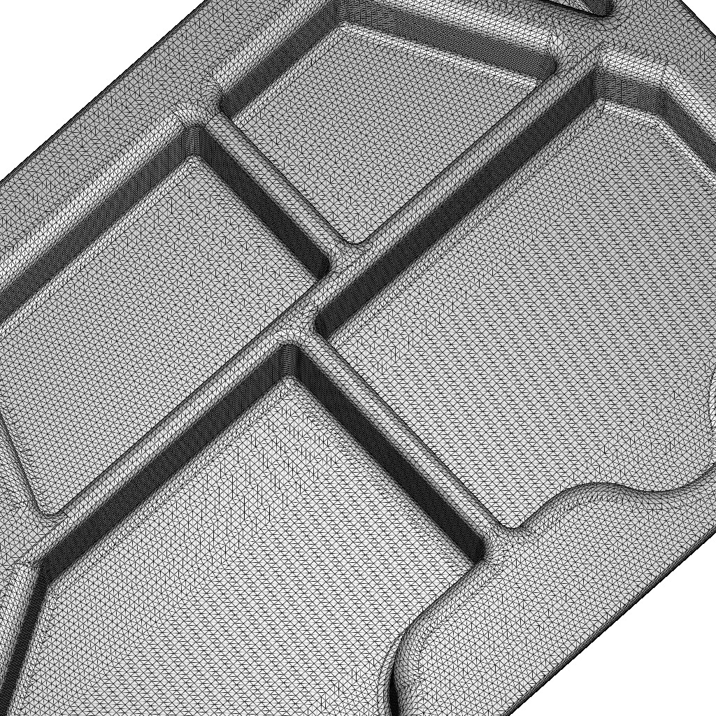 Kids Car Partition Plate 3D print model_5