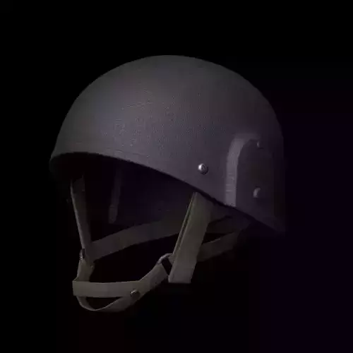 British Armed Forces MK6 MK6A Combat Helmet Low-poly 3D model
