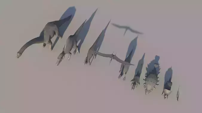 Dinosaur Models collection