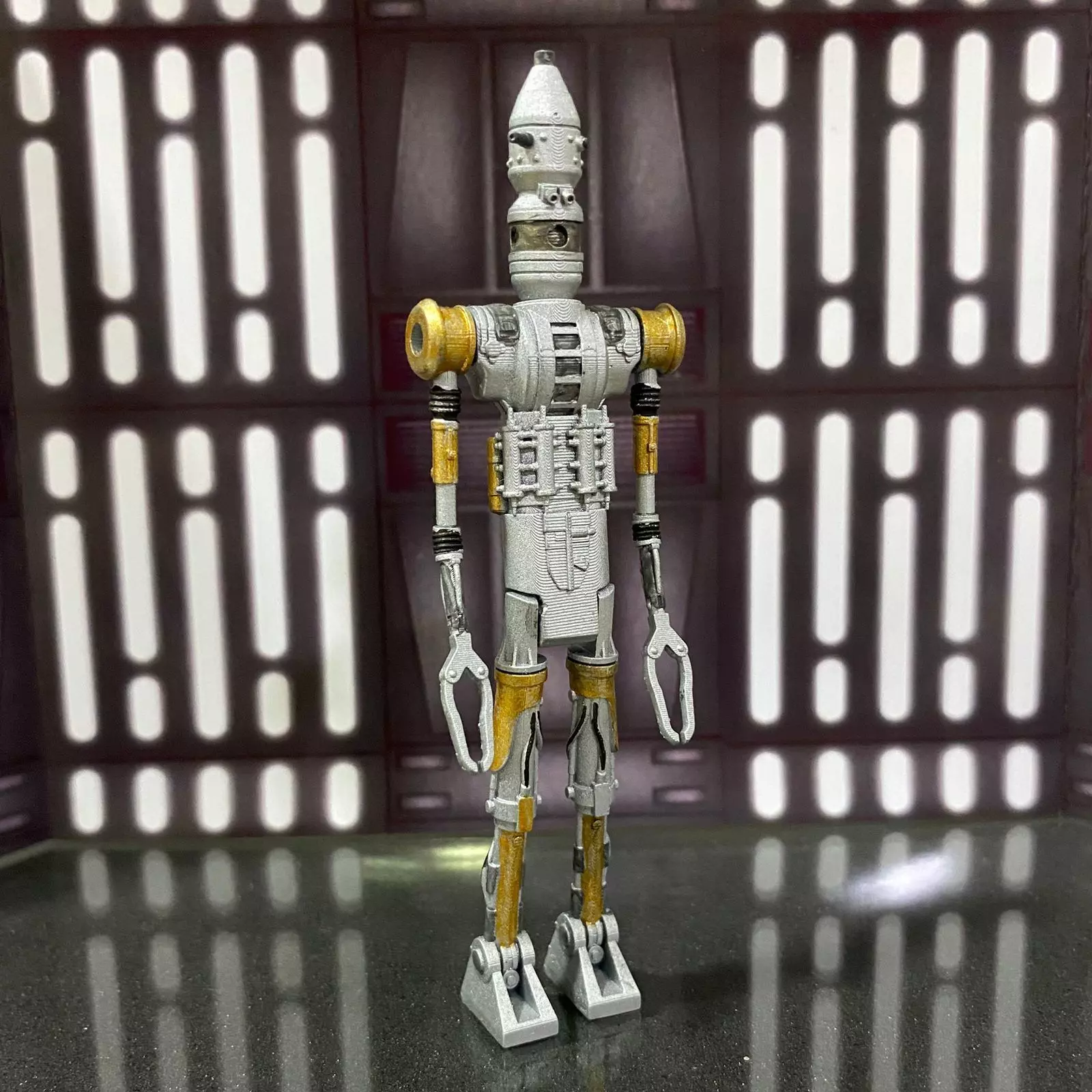 ig88 droid star wars vintage toy 3D print model_0