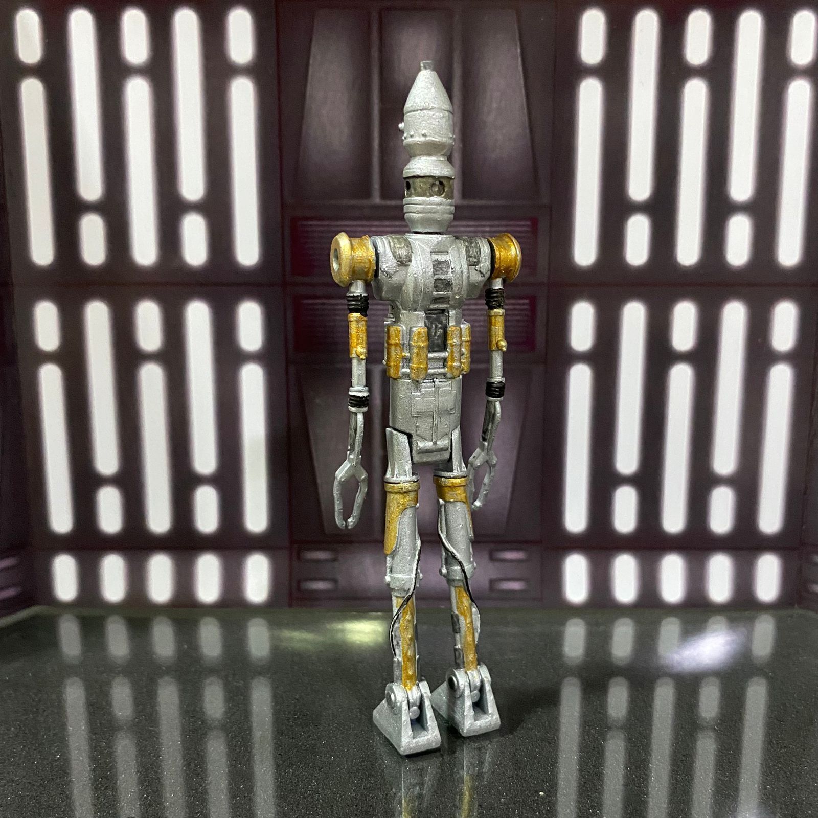 ig88 droid star wars vintage toy 3D print model_3