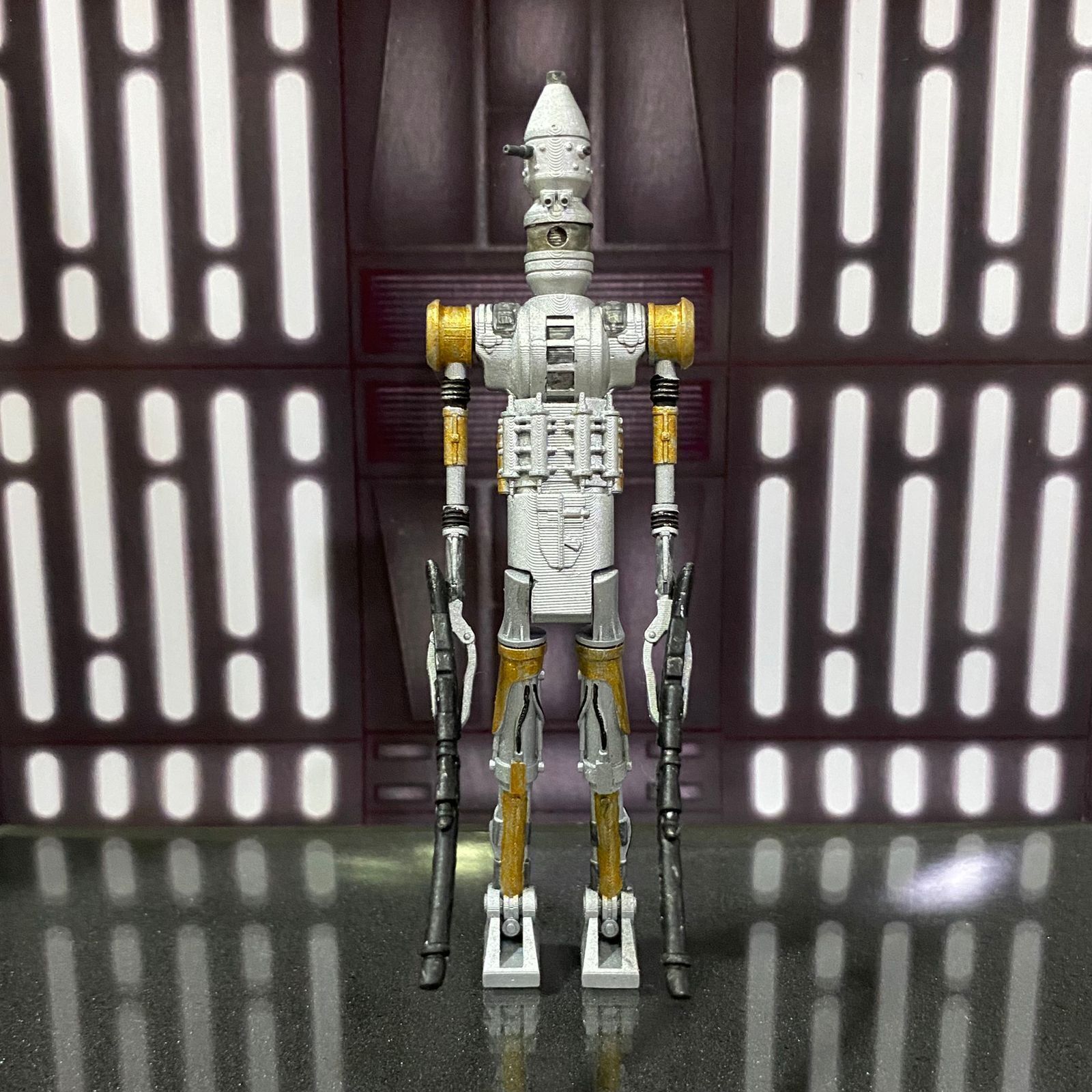 ig88 droid star wars vintage toy 3D print model_8