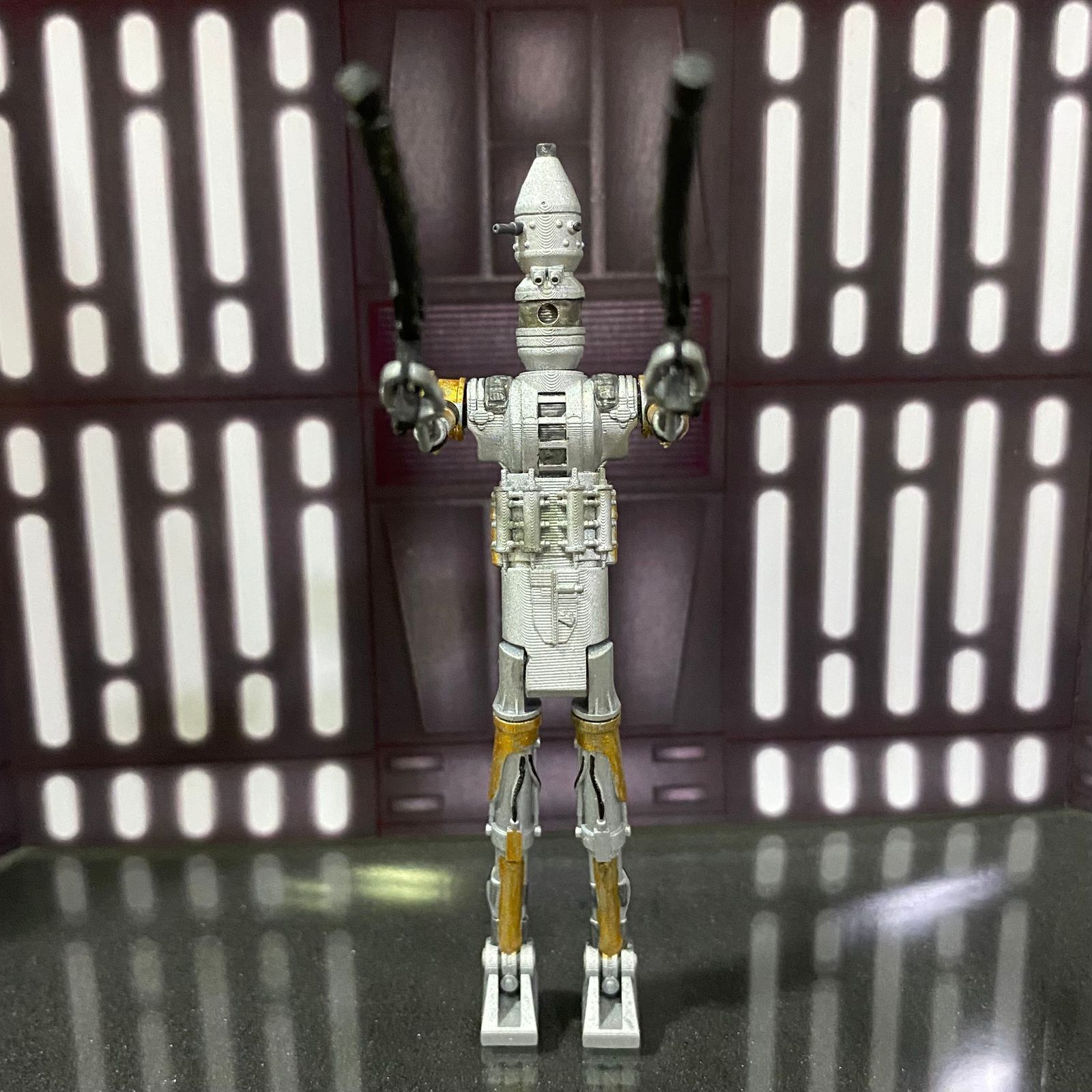 ig88 droid star wars vintage toy 3D print model_5