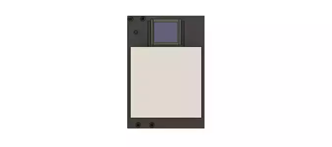 Security keypad chassis 3D print model 3D print model