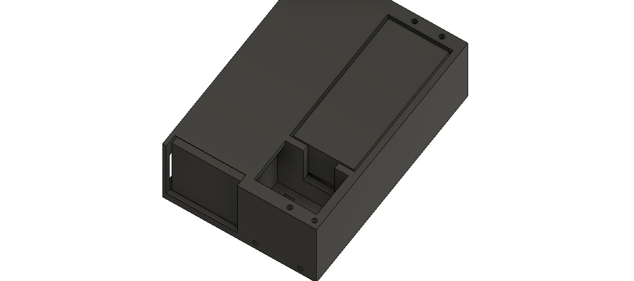 Security keypad chassis 3D print model 3D print model_6