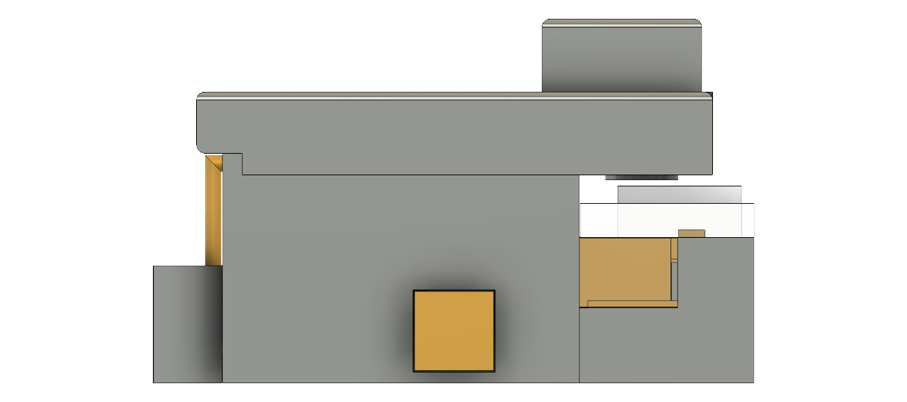 Instant coffee machine chassis 3D print model 3D print model_4