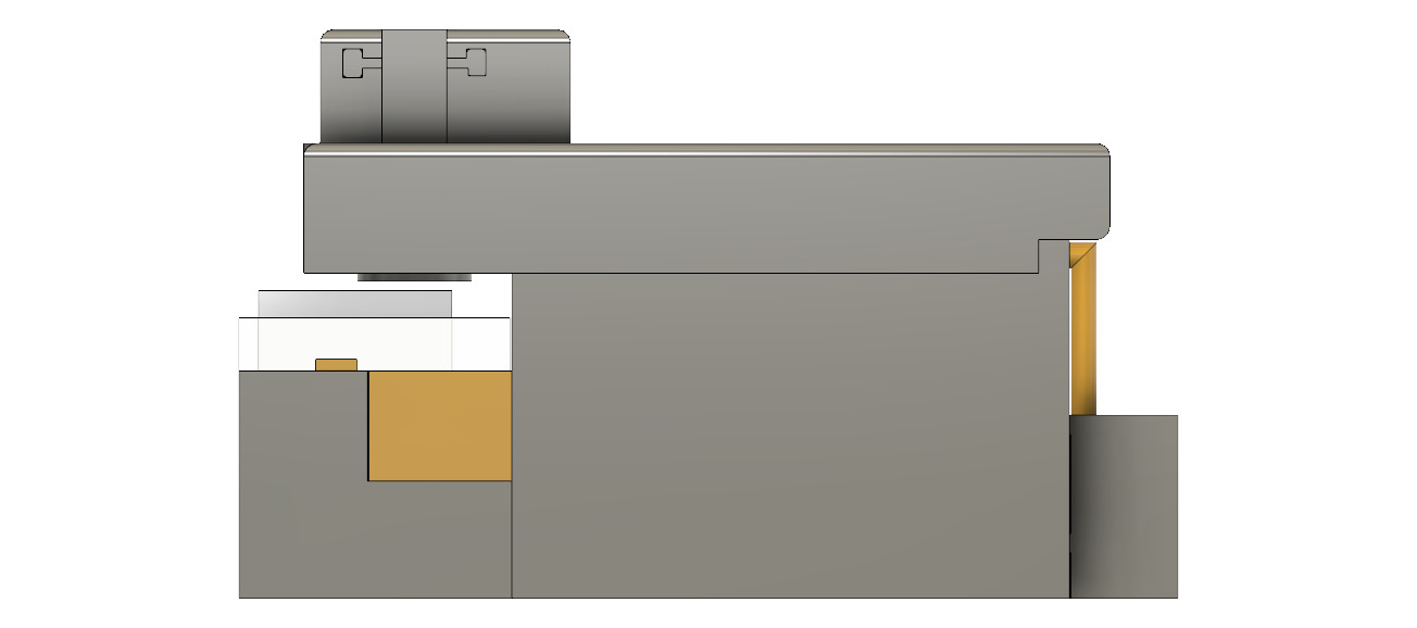 Instant coffee machine chassis 3D print model 3D print model_5