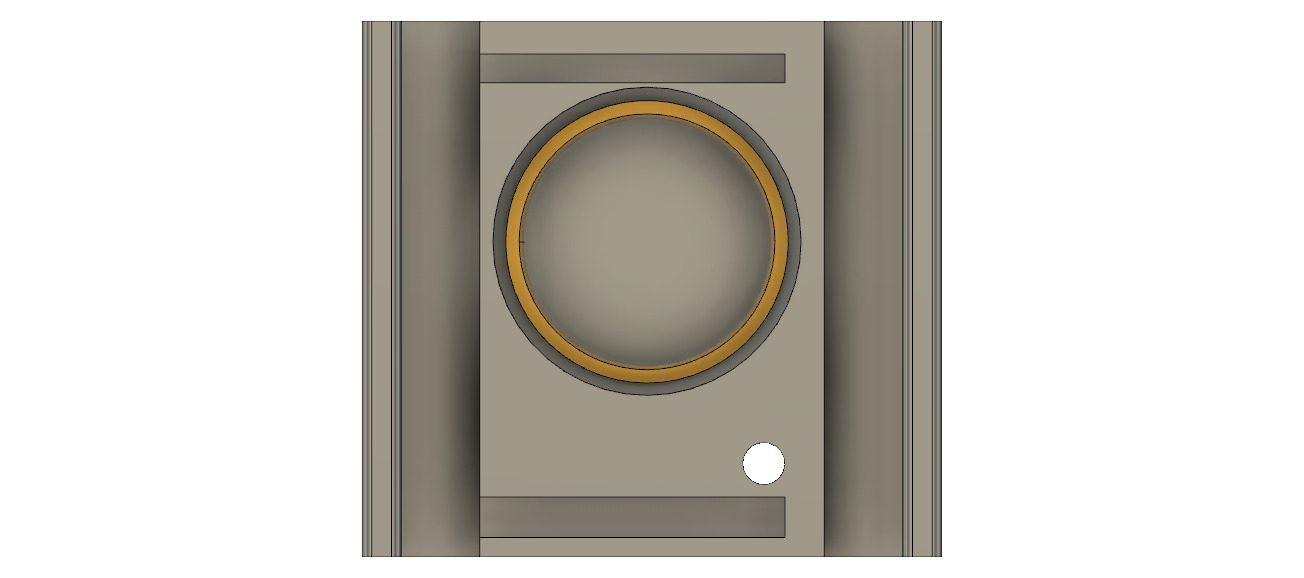 Instant coffee machine chassis 3D print model 3D print model_17