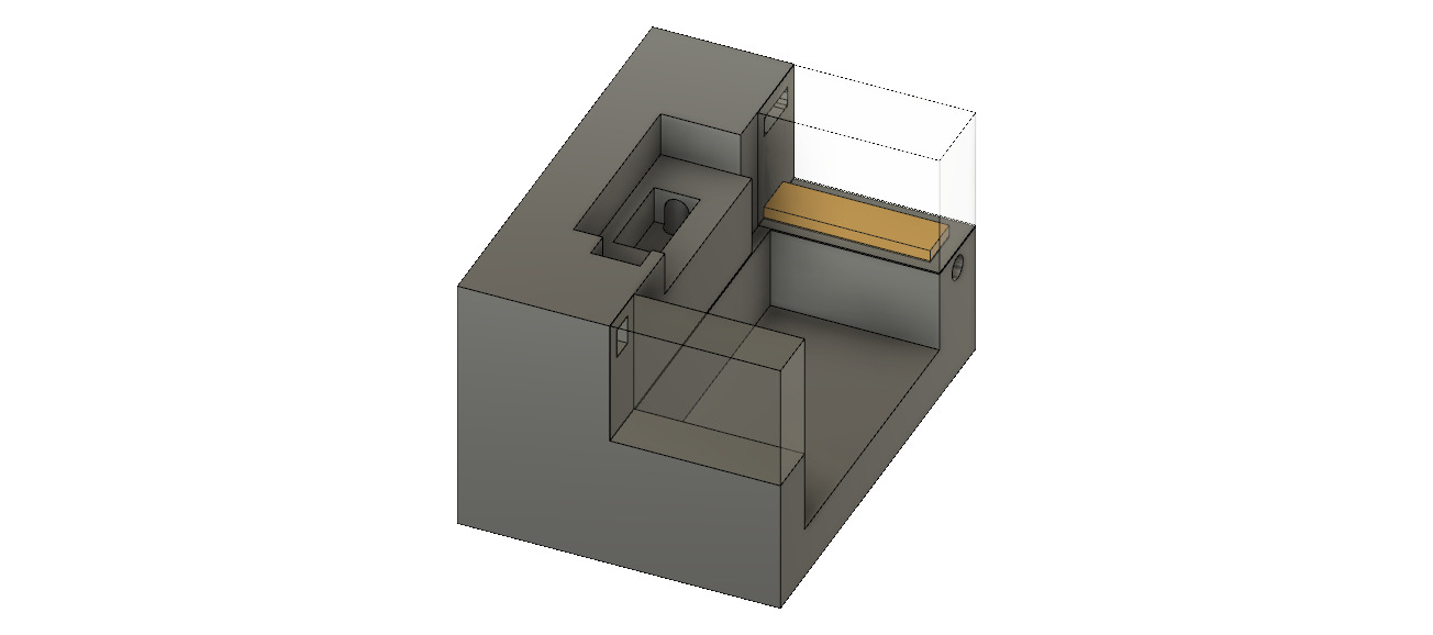 Instant coffee machine chassis 3D print model 3D print model_3