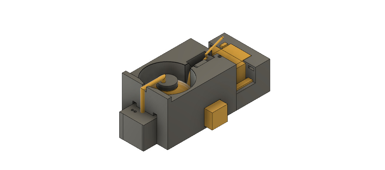 Instant coffee machine chassis 3D print model 3D print model_11