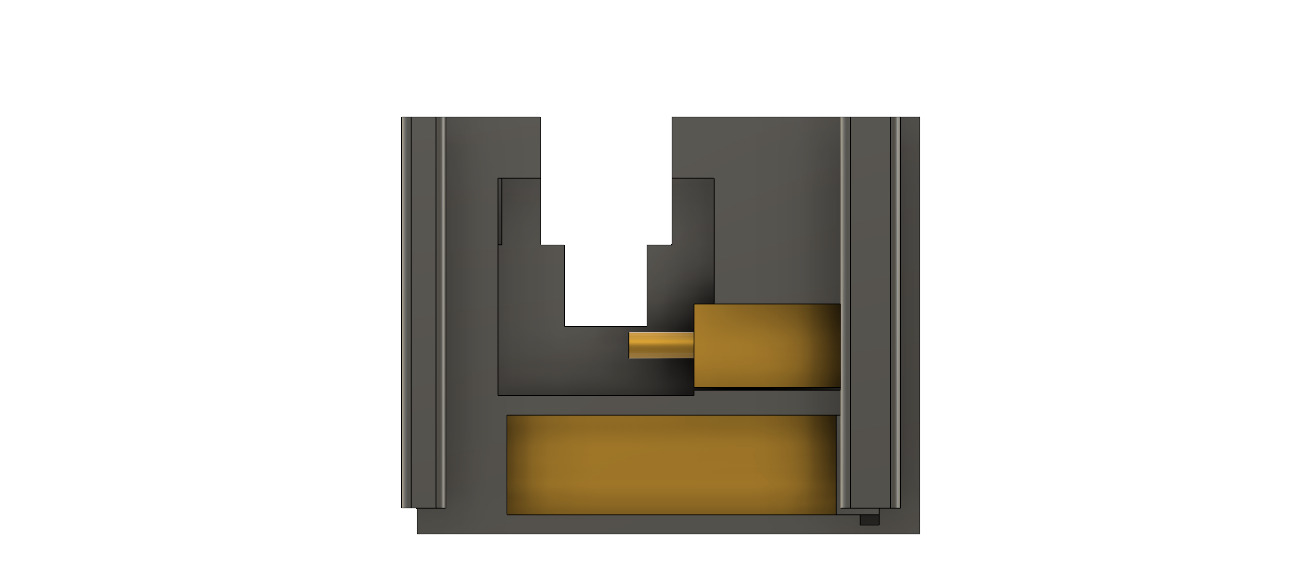 Instant coffee machine chassis 3D print model 3D print model_18