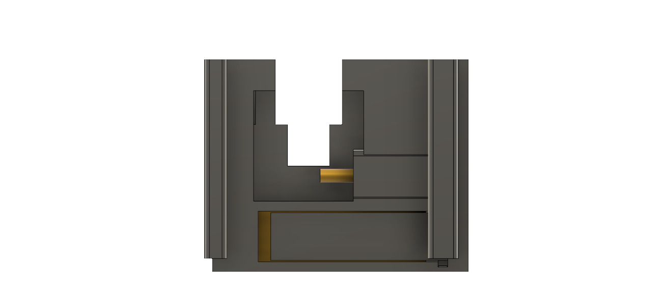 Instant coffee machine chassis 3D print model 3D print model_22