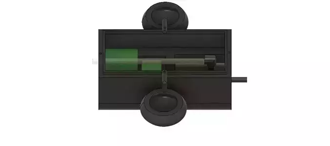 Electronic water quality chassis 3D print model